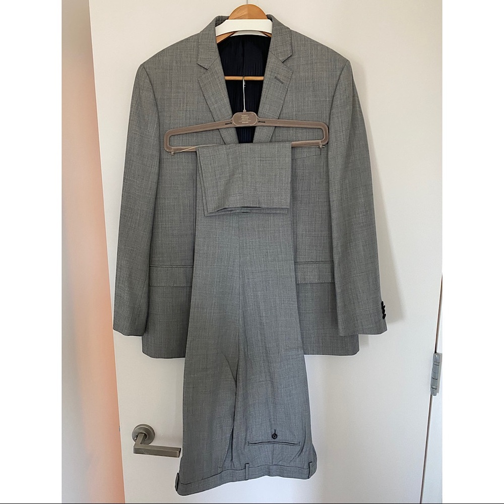 Sacoor Brothers 100% Wool Suit Luxury